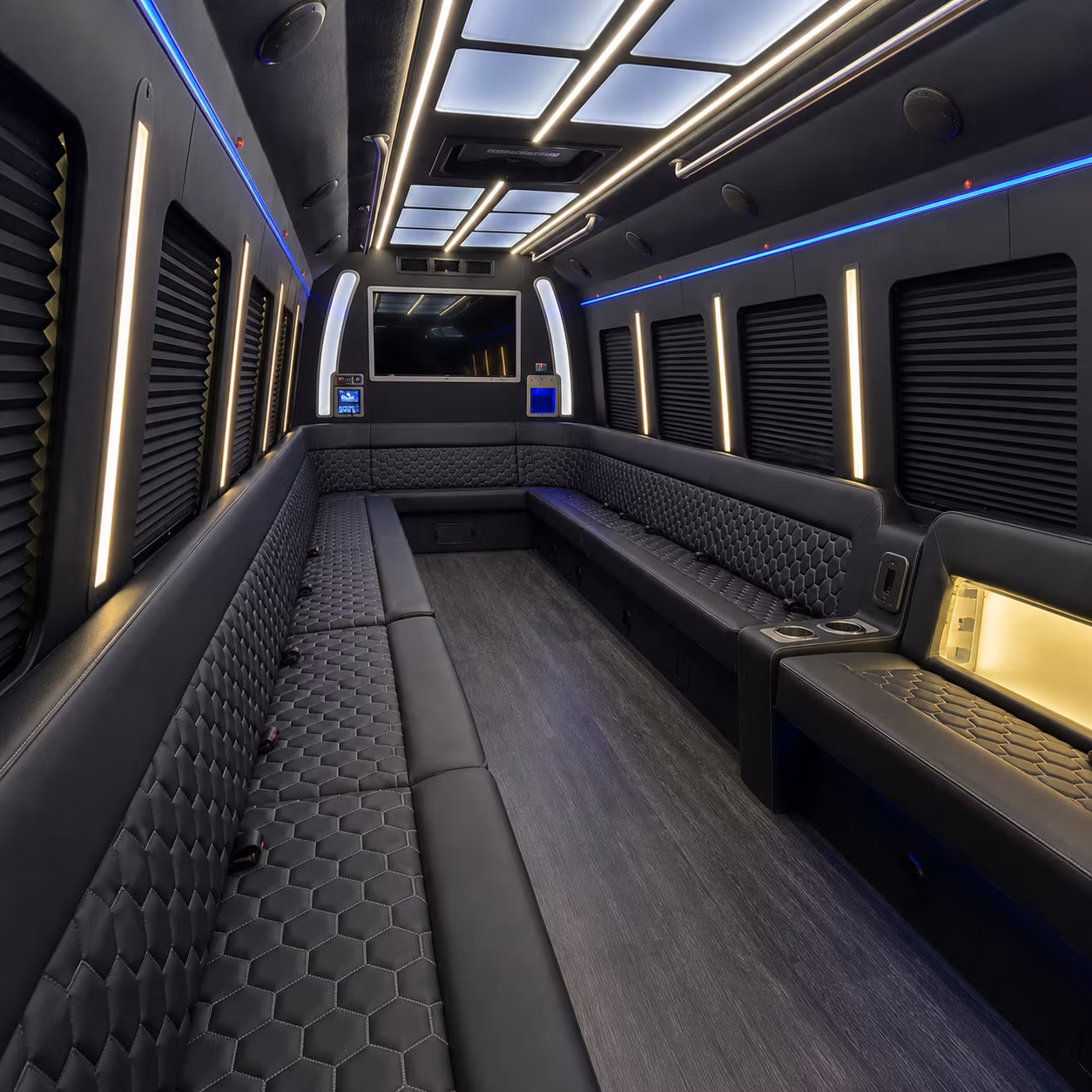 chico party bus rentals inside