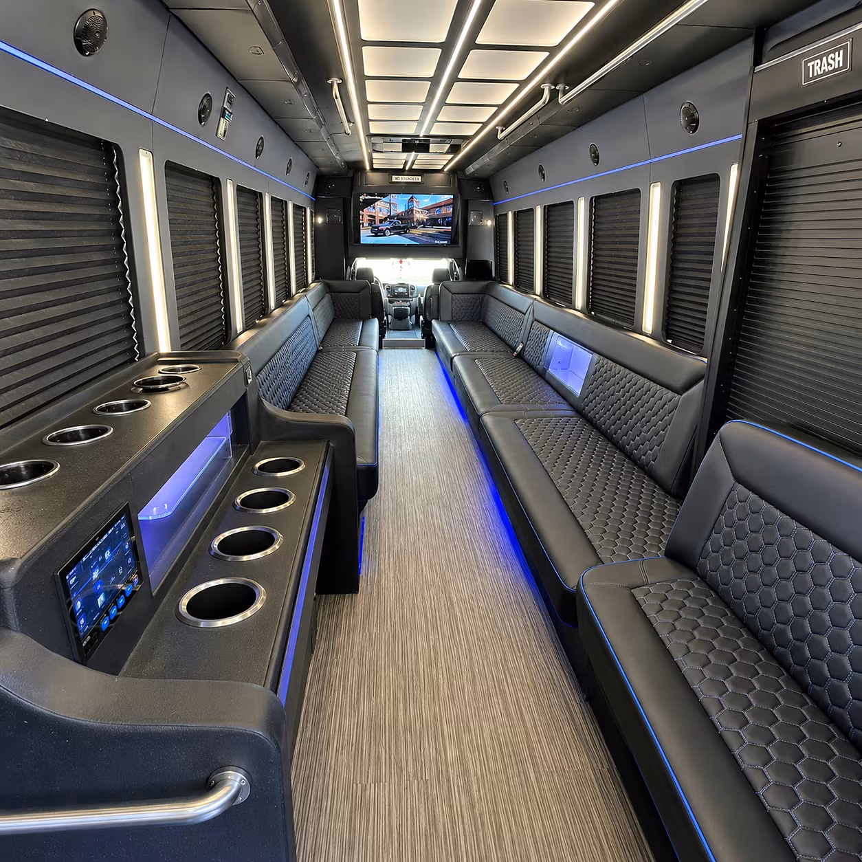 party buses for downtown chico concert nights